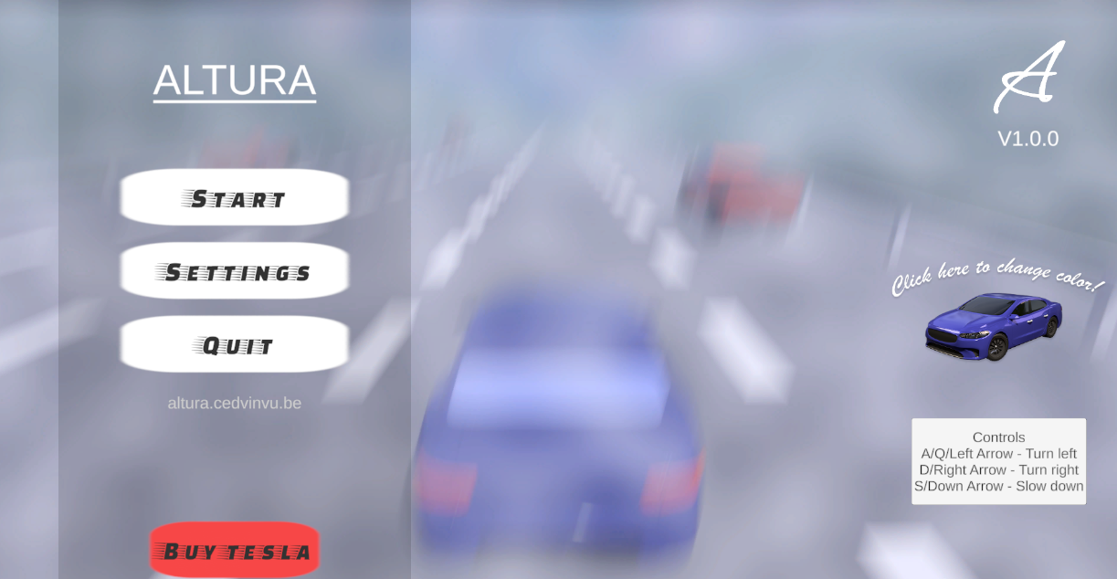 Image of Altura Racing Game